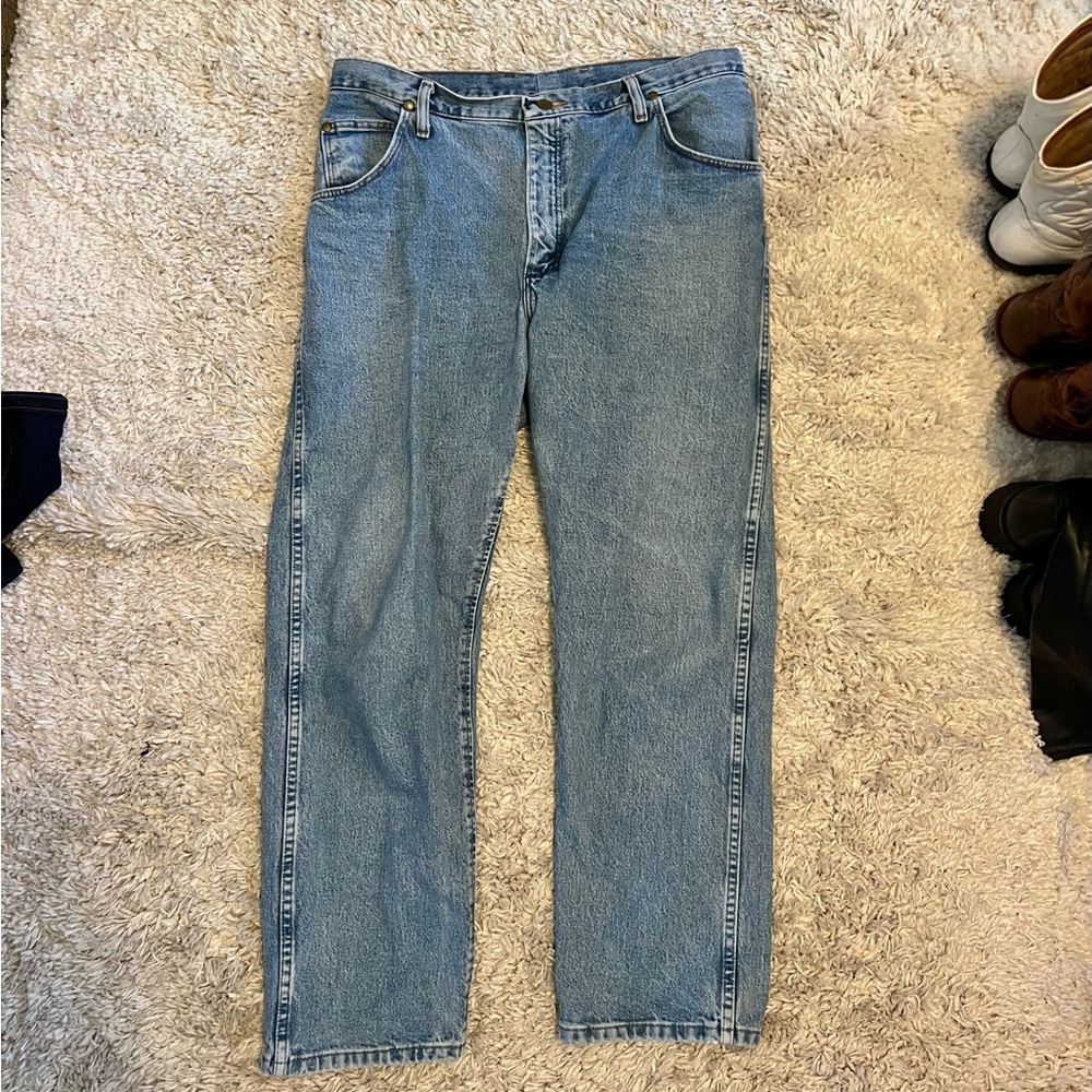 wrangler denim jeans